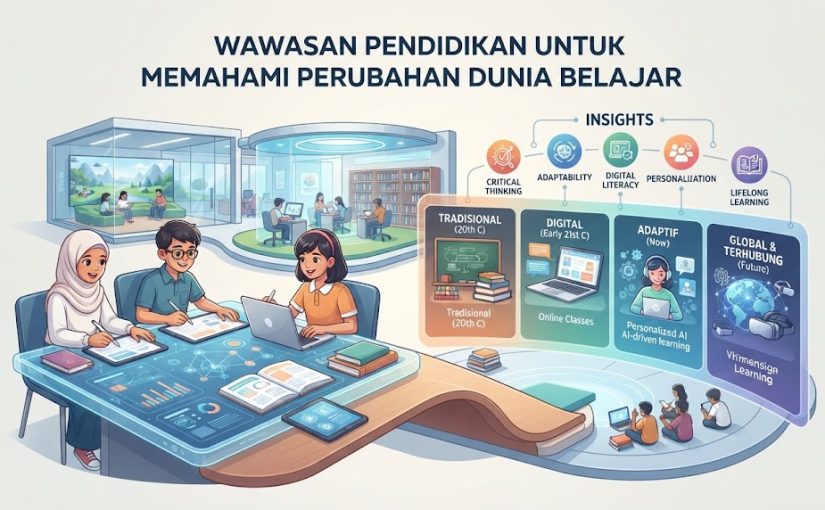 Wawasan Pendidikan untuk Memahami Perubahan Dunia Belajar